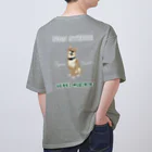 ライダーのノンストレス柴犬 オーバーサイズTシャツ
