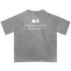 koshinのOD/CB_GAS_WH オーバーサイズTシャツ