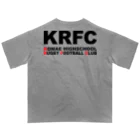 KRFC：狛江高校ラグビー部のKRFC：Komae Ball x BK オーバーサイズTシャツ