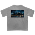 ryuhyuhoのnightless castle Oversized T-Shirt