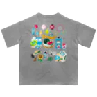 すとろべりーガムFactoryの【バックプリント】 ドットSummer no.2 オーバーサイズTシャツ