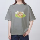 めろんぽっぷのお店だよのうたたね　ギリシャリクガメ Oversized T-Shirt