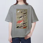 世界の絵画アートグッズの伊藤若冲《群魚図（鯛）》 Oversized T-Shirt