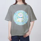 前田悠花｜イラストレーターの★てるてる坊主★ Oversized T-Shirt