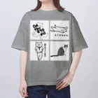 ロジローの4者集結！【モノクロ】 Oversized T-Shirt