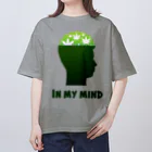 420 MUSIC FACTORYのin my mind 頭が一杯 オーバーサイズTシャツ