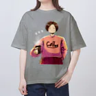 Hikararuのコーヒー子 Oversized T-Shirt