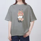 かまだ まゆめのうさぎ跳び Oversized T-Shirt