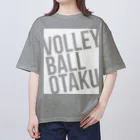 unyounyounyoのVOLLEY BALL OTAKU(オタク)<白インク> オーバーサイズTシャツ