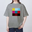 3×3 のドット絵のサージェントペパーズ - 3×3 のドット絵 Oversized T-Shirt