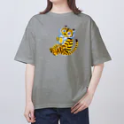 segasworksのビール！とトラちゃん Oversized T-Shirt