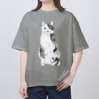 とうきちの三毛猫 オーバーサイズTシャツ