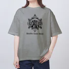 ピュアワン コルセット ワークスのメインロゴ柄 Oversized T-Shirt