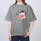 はるさめ商店の夏だね！スイカとはるさめ Oversized T-Shirt