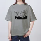 PaRaLLeL shopのパラレル トランペットver.（ライン：ブラック） Oversized T-Shirt