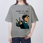 mahiroxの未来を率いる人物 オーバーサイズTシャツ