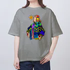 NANNANOーナンナノーのSTAR-HANDS GIRL Oversized T-Shirt