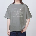 kiki25の子どもオオカミの遠吠え Oversized T-Shirt