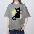 多賀家猫六商店（旧　猫の事務所）のにゃイス・ちゅ・みーちゅー Oversized T-Shirt