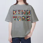 もぺのWord Pixelart “KINN TORE” オーバーサイズTシャツ