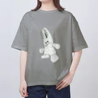 PAW WOW MEOWのおとぼけラビット Oversized T-Shirt