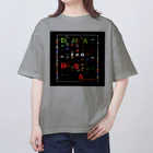 metamemeMatrix（メタミーム・マトリックス）のDNA and DNA オーバーサイズTシャツ