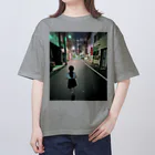 おおむら農場のすかいとぅりー Oversized T-Shirt