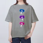 NIKORASU GOのアサガオ オーバーサイズTシャツ