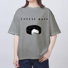 NIKORASU GOのCHEESE　BUFF＜チーズ愛好家＞ オーバーサイズTシャツ