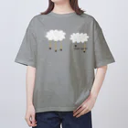 WordPlay 「言葉遊び」のcloud spider 「雲から蜘蛛」 オーバーサイズTシャツ