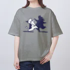 なまらやの踊り牛 オーバーサイズTシャツ