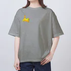 myrmyの夜に急ぐ猫（単体） オーバーサイズTシャツ