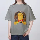 めろんぽっぷのお店だよの蝶ネクタイのゾウガメくん Oversized T-Shirt