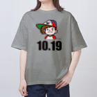 バッファ君  goods【近鉄バファローズ／1976-1996】の【10.19】次世代に伝承！-B オーバーサイズTシャツ