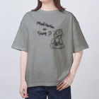 sandy-mのメディテーション オア スリープ？ Oversized T-Shirt