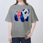 なるしまなるしのパンダカー(メロディーペット) Oversized T-Shirt