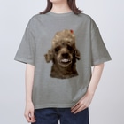 cosajisalut100ponの５０．ハッピーチャーム Oversized T-Shirt