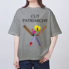 1847のcut patriarchy オーバーサイズTシャツ
