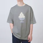 tamaccoのシマエナガかき氷 Oversized T-Shirt