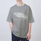 ミミコンブのThe Unknown Universe(ホワイト) Oversized T-Shirt