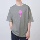 🐸かえるさんと仲間たち🐸のペロペロキャンディ Oversized T-Shirt