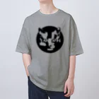 Fontaのジオメトリック猫 Oversized T-Shirt