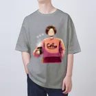 Hikararuのコーヒー子 Oversized T-Shirt