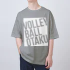 unyounyounyoのVOLLEY BALL OTAKU(オタク)<白インク> オーバーサイズTシャツ