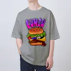 あやしいおばさん くろまめさんのランチ（ポテトのセット） Oversized T-Shirt