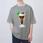 西瓜珈琲のコーヒー豆のコーヒーフロート Oversized T-Shirt