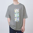 chika_shirakawaのKODAIPOP▲▼▲▼不思議な紋様「直弧文グラフィック」 Oversized T-Shirt