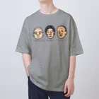 LalaHangeulのおじい３ズ オーバーサイズTシャツ