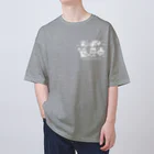 お父さんFARMの発根管理中／シロヌキ Oversized T-Shirt