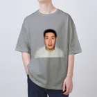 おおむら農場のおおむらまさしプリント Oversized T-Shirt